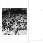 Soldiers digging trenches, World War I by Realistic Travels Publishers