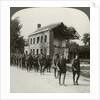 London Territorials on the march, La Bassee Road, northern France, World War I by Realistic Travels Publishers