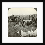 Removing a field gun from a flooded position, World War I by Realistic Travels Publishers
