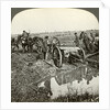 Removing a field gun from a flooded position, World War I by Realistic Travels Publishers