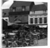Lorries and motorcycles of the Indian Army Corps, Merville, France, World War I by Realistic Travels Publishers