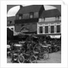Lorries and motorcycles of the Indian Army Corps, Merville, France, World War I by Realistic Travels Publishers