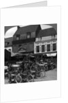 Lorries and motorcycles of the Indian Army Corps, Merville, France, World War I by Realistic Travels Publishers