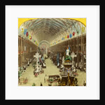 Interior view of the International Exhibition, London by Anonymous