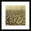 Crowd at the opening of the Columbian Exhibition, Chicago, Illinois, USA by BW Kilburn