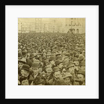 Crowd at the opening of the Columbian Exhibition, Chicago, Illinois, USA by BW Kilburn