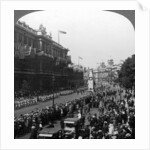 Indian troops saluting the Unknown Warrior at the Cenotaph, Whitehall, London by Realistic Travels Publishers