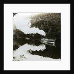 Steam yacht on Loch Katrine, Scotland by Underwood & Underwood