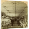 Dining room, Grand Union Hotel, Saratoga, New York, USA by BW Kilburn