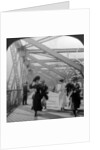 The promenade, Williamsburg Bridge, New York, USA by Excelsior Stereoscopic Tours