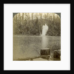 Log flume, Oregon, USA by Underwood & Underwood