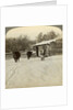Winter on a ranch, Montana, USA by Underwood & Underwood