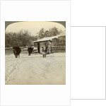Winter on a ranch, Montana, USA by Underwood & Underwood