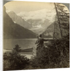 Mount Victoria, Rocky Mountains, Alberta, Canada by Underwood & Underwood