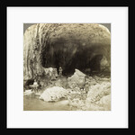 Natural bridge, Warm Spring Creek, Wyoming, USA by Underwood & Underwood