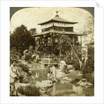 Japanese garden at the World's Fair, St Louis, Missouri, USA by Underwood & Underwood