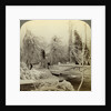 Winter scene, Luna Island, Niagara Falls, New York, USA by Underwood & Underwood