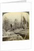 Winter scene, Luna Island, Niagara Falls, New York, USA by Underwood & Underwood