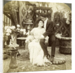 'George Greatly Admires Ethel's Beautiful Complexion' by Underwood & Underwood