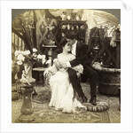 'George Greatly Admires Ethel's Beautiful Complexion' by Underwood & Underwood