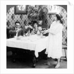How Biddy Served the Tomatoes Undressed by American Stereoscopic Company