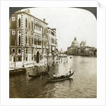 The Grand Canal, Venice, Italy by Underwood & Underwood