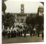 Senatorial Palace, Piazza del Campidoglio, Capitoline Hill, Rome, Italy by Underwood & Underwood