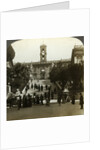 Senatorial Palace, Piazza del Campidoglio, Capitoline Hill, Rome, Italy by Underwood & Underwood