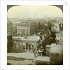 View from Monte Pinoio, Rome, Italy by Underwood & Underwood
