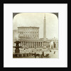 The Vatican Palace from St Peter's Square, Rome, Italy by Underwood & Underwood