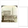 The Vatican Palace from St Peter's Square, Rome, Italy by Underwood & Underwood