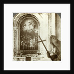 Mosaic above the Altar of Transfiguration, St Peter's Basilica, Rome, Italy by Underwood & Underwood
