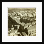 Vatican Palace from the dome of St Peter's Basilica, Rome, Italy by Underwood & Underwood