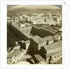 Vatican Palace from the dome of St Peter's Basilica, Rome, Italy by Underwood & Underwood