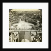 St Peter's Square from the dome of St Peter's Basilica, Rome, Italy by Anonymous