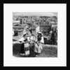 Two women in traditional costume in Rome, Italy by Underwood & Underwood