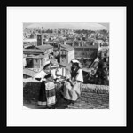 Two women in traditional costume in Rome, Italy by Underwood & Underwood