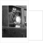 Louis Bleriot, pioneering French aviator by Anonymous