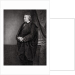 Alfred de Vigny, French poet, playwright and novelist by Anonymous