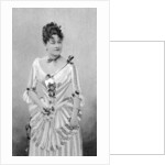 Marie Grisier Montbazon, French mezzo-soprano and actress by Anonymous