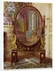 Oval mirror and bed of Napoleon I by Edwin Foley