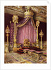 Throne room in the Palace of Fontainebleau, France by Edwin Foley