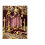 Throne room in the Palace of Fontainebleau, France by Edwin Foley
