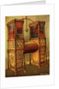 The Sister Inlaid Double Secretaire and Bookcase Cabinet, Sheraton by Edwin Foley