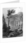 Jain Temples, Muktagerri, Specimens of Hindu Architecture by Finden