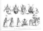 The Ten Abatars or Incarnations of Vishnu by A Thom