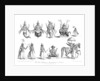 The Ten Abatars or Incarnations of Vishnu by A Thom