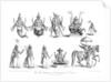 The Ten Abatars or Incarnations of Vishnu by A Thom