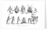 The Ten Abatars or Incarnations of Vishnu by A Thom