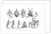The Ten Abatars or Incarnations of Vishnu by A Thom